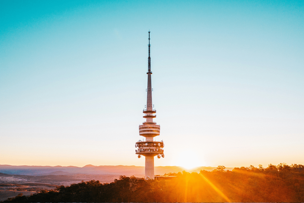 location shot of Canberra